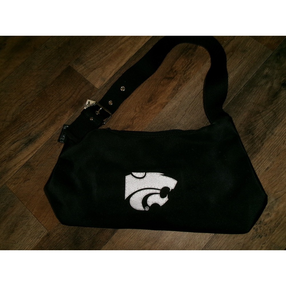 KANSAS STATE WILDCATS 7X12 CLUTH KLUTH BAG PURSE TOTE 00S Y2K VINTAGE G1